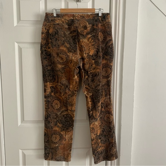 St. John’s Bay Patterned Corduroy Pants - Picture 5 of 12